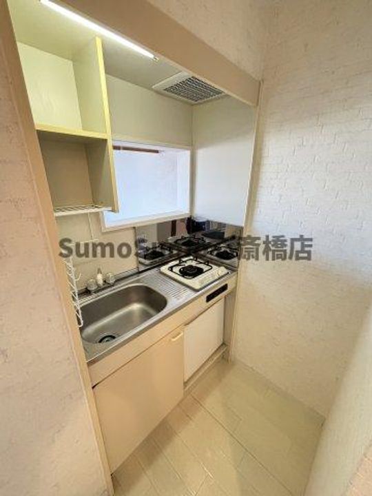 大阪府大阪市中央区瓦屋町3丁目(マンション)の賃貸物件のキッチン