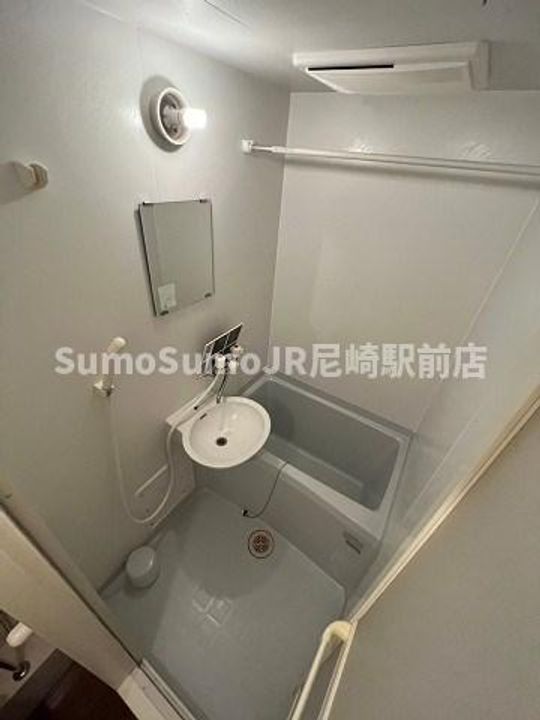 兵庫県尼崎市猪名寺1丁目(アパート)の賃貸物件の風呂