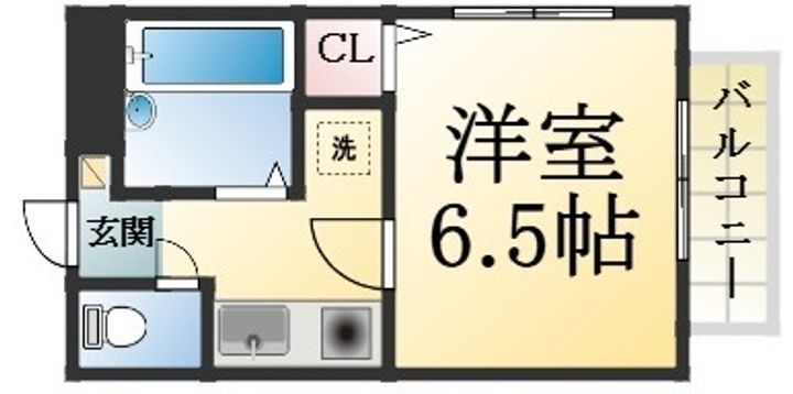 兵庫県神戸市須磨区須磨浦通5丁目(アパート)の賃貸物件の間取り
