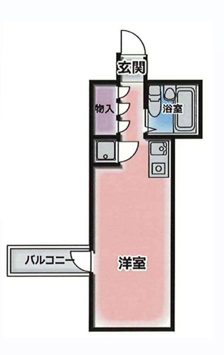 兵庫県尼崎市水堂町2丁目(マンション)の賃貸物件の間取り