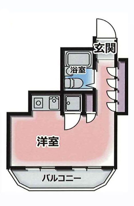 兵庫県尼崎市水堂町2丁目(マンション)の賃貸物件の間取り