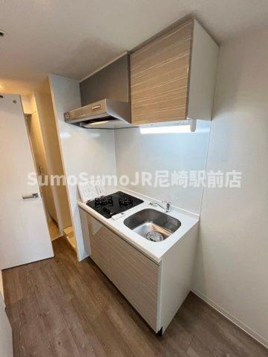 兵庫県尼崎市昭和通5丁目(マンション)の賃貸物件のキッチン