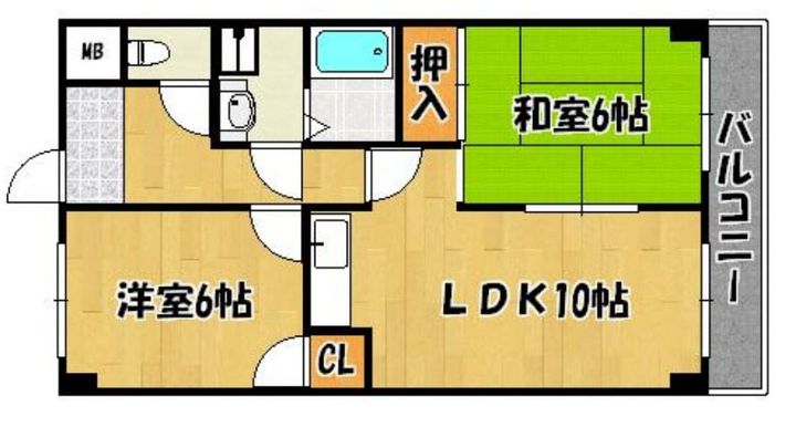 ジョイフル明和の間取り