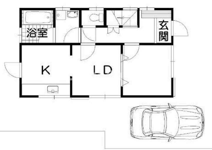 兵庫県西宮市菊谷町(一戸建)の賃貸物件の間取り