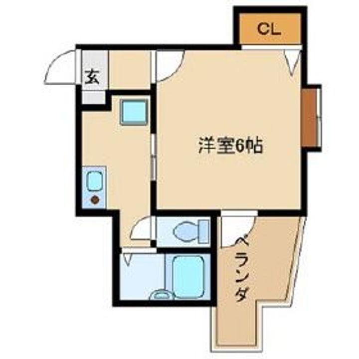メゾンドソレイユの間取り