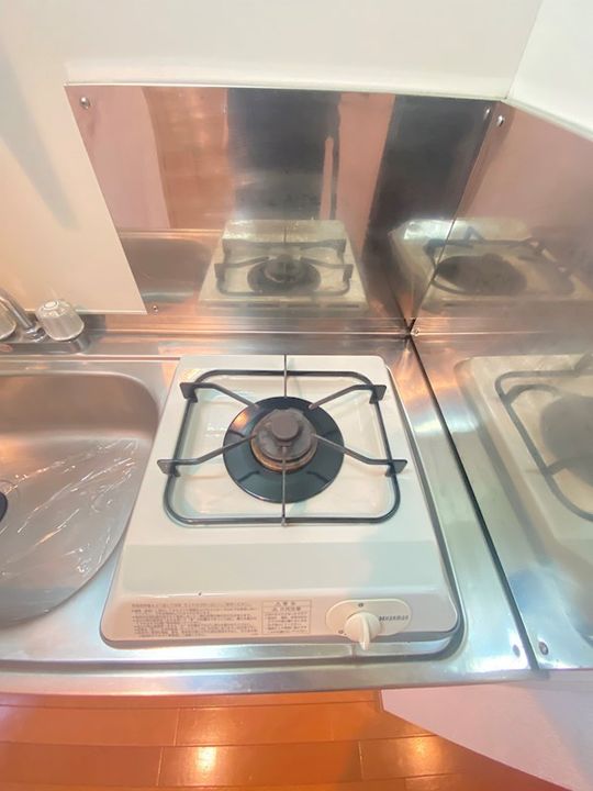 兵庫県神戸市中央区栄町通4丁目(マンション)の賃貸物件のキッチン