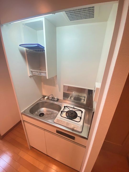 兵庫県神戸市中央区栄町通4丁目(マンション)の賃貸物件のキッチン