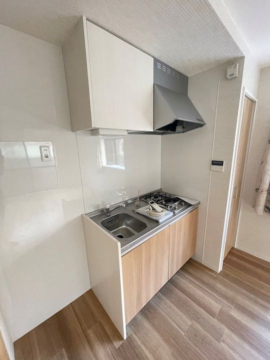 兵庫県神戸市兵庫区松本通8丁目(アパート)の賃貸物件のキッチン