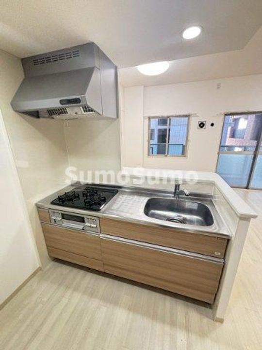 兵庫県神戸市中央区磯辺通1丁目(マンション)の賃貸物件のキッチン