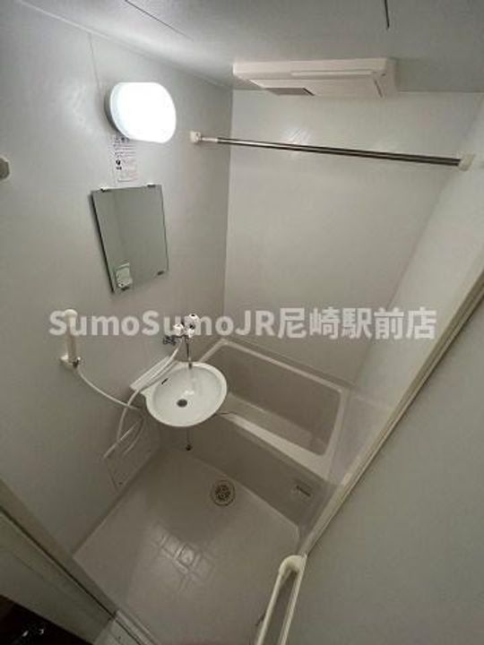 兵庫県尼崎市田能3丁目(アパート)の賃貸物件の風呂