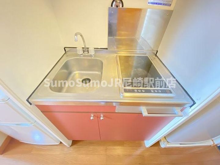 兵庫県尼崎市南塚口町5丁目(アパート)の賃貸物件のキッチン