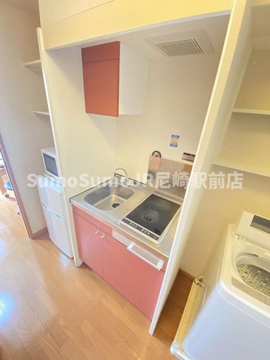 兵庫県尼崎市南塚口町5丁目(アパート)の賃貸物件のキッチン