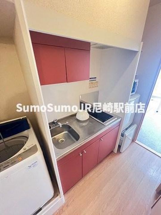 兵庫県尼崎市南塚口町5丁目(アパート)の賃貸物件のキッチン
