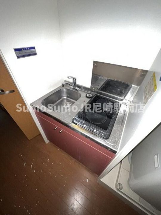 兵庫県尼崎市南武庫之荘8丁目(アパート)の賃貸物件のキッチン