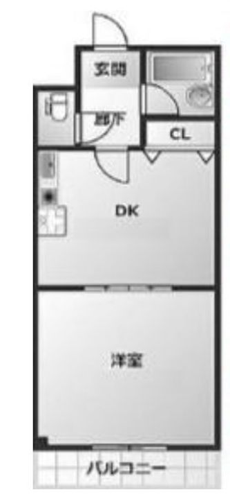 大阪府大阪市浪速区戎本町2丁目(マンション)の賃貸物件の間取り