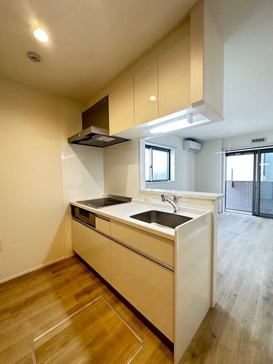 兵庫県神戸市中央区神若通1丁目(アパート)の賃貸物件のキッチン