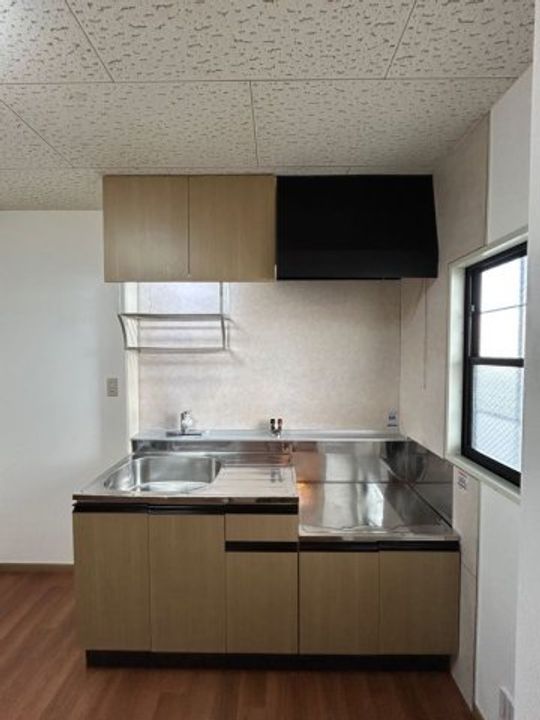 ビーラインミフネ1号館のキッチン