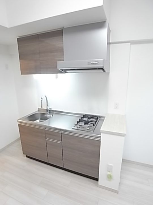 兵庫県神戸市兵庫区三川口町1丁目(マンション)の賃貸物件のキッチン