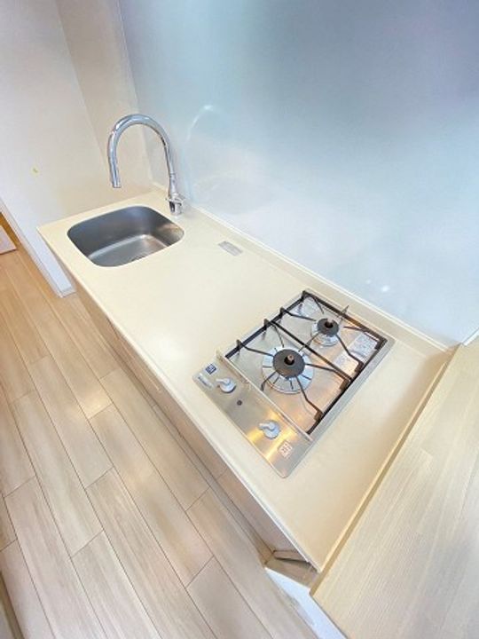 兵庫県西宮市宮前町(マンション)の賃貸物件のキッチン