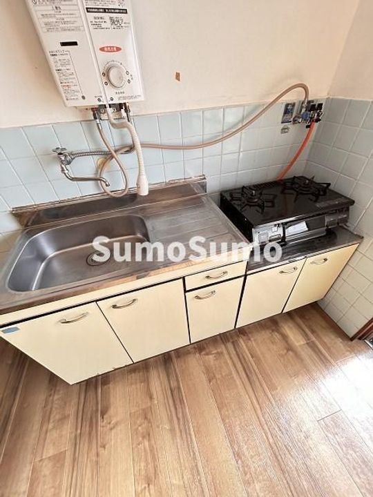 兵庫県尼崎市南武庫之荘8丁目(アパート)の賃貸物件のキッチン