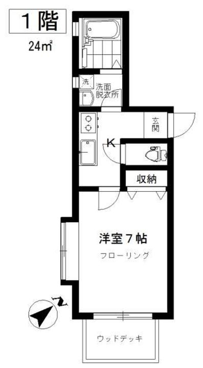 エクセル祐天寺の間取り