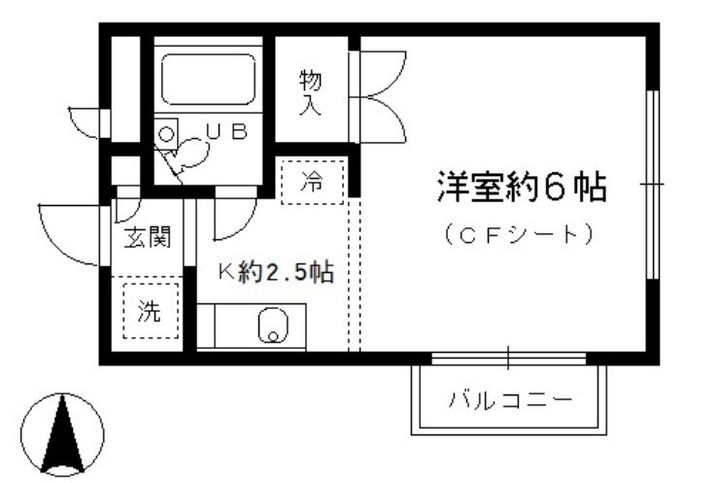 シャルマントミタの間取り