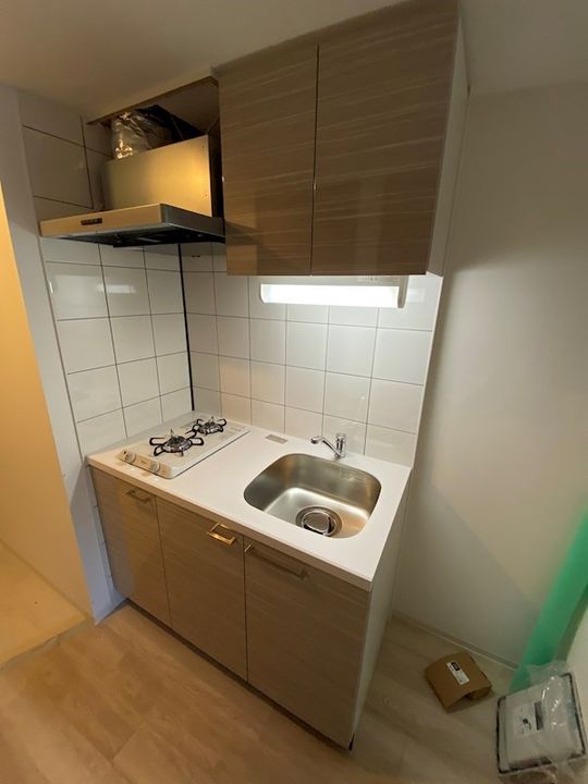 兵庫県神戸市兵庫区西上橘通1丁目(マンション)の賃貸物件のキッチン