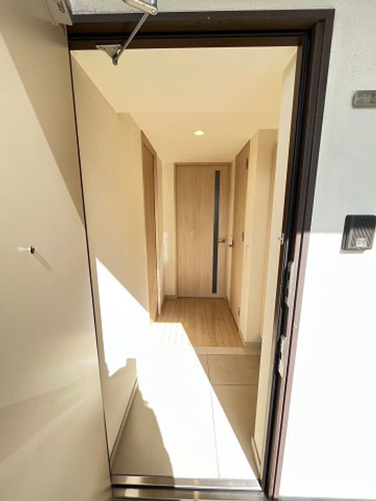 兵庫県西宮市田代町(マンション)の賃貸物件の玄関