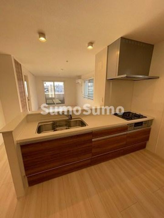 兵庫県西宮市里中町2丁目(アパート)の賃貸物件のキッチン