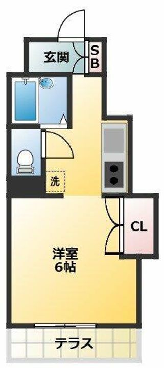 ティブロンコートの間取り