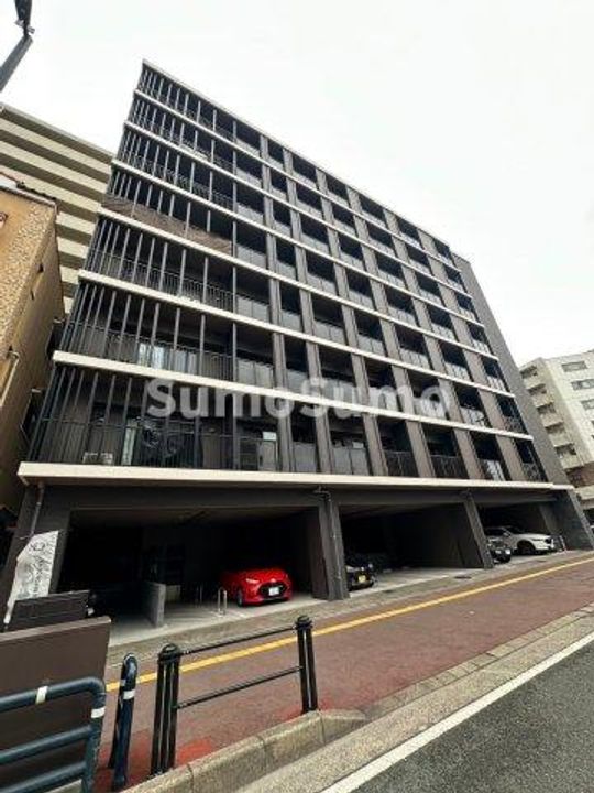 ラフィーネ箱崎駅前の外観