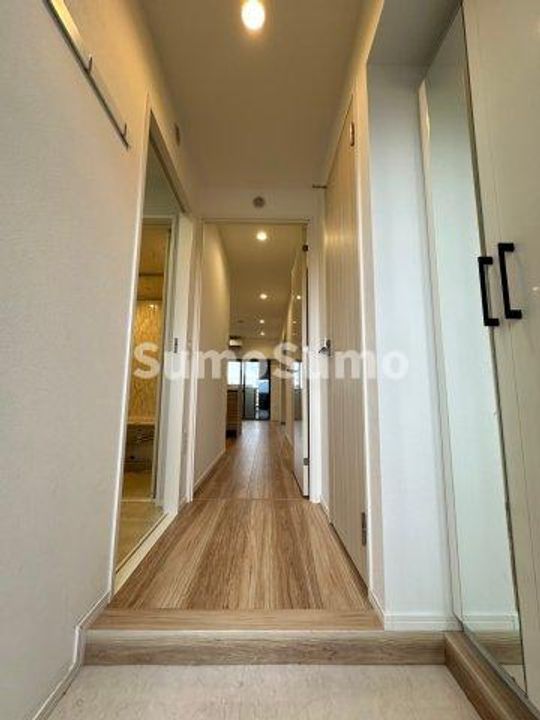 ラフィーネ箱崎駅前の玄関