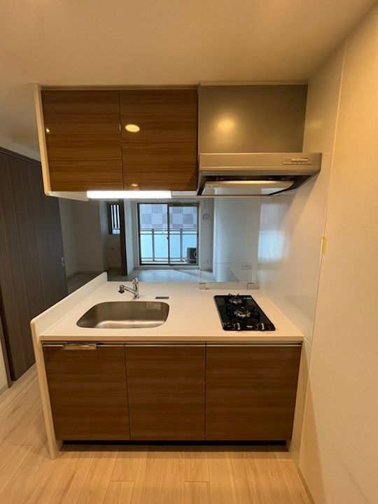 大阪府大阪市浪速区塩草3丁目(マンション)の賃貸物件のキッチン