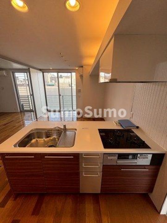 大阪府大阪市中央区平野町3丁目(マンション)の賃貸物件のキッチン