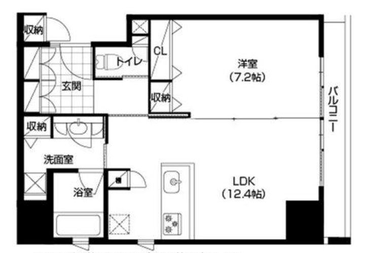 大阪府大阪市中央区平野町3丁目(マンション)の賃貸物件の間取り