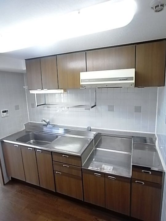 兵庫県西宮市上甲子園4丁目(アパート)の賃貸物件のキッチン