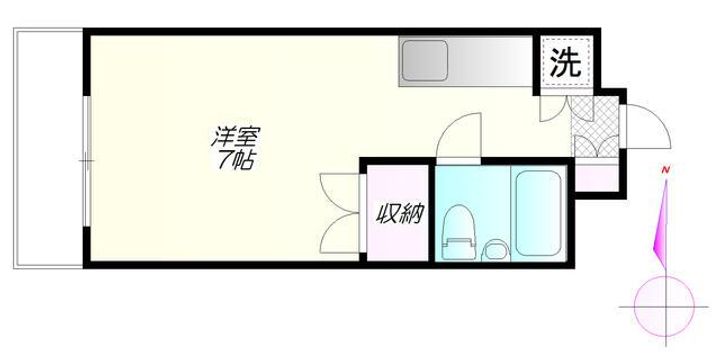 ロッキーヒルズ自由が丘の間取り