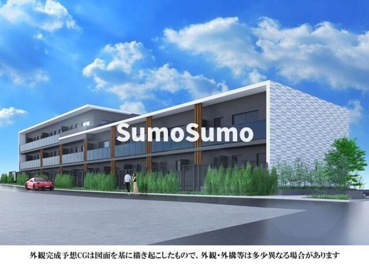 アジールコート都立大学の外観