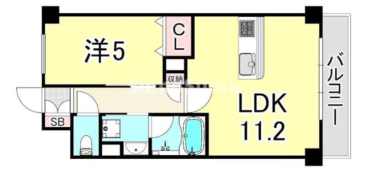 コンフォリア西宮の間取り