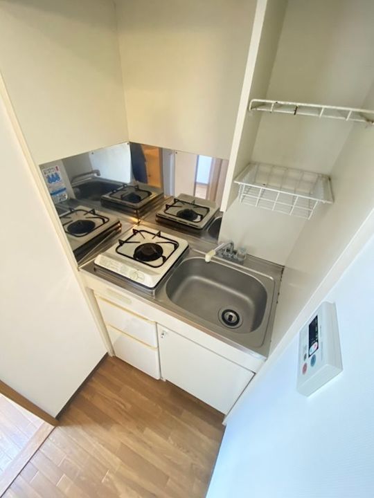 兵庫県神戸市灘区八幡町2丁目(マンション)の賃貸物件のキッチン