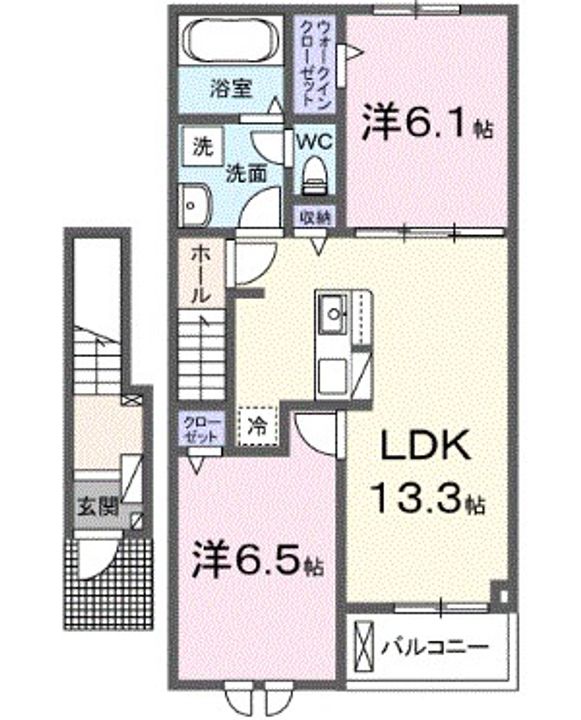 アミュレットの間取り