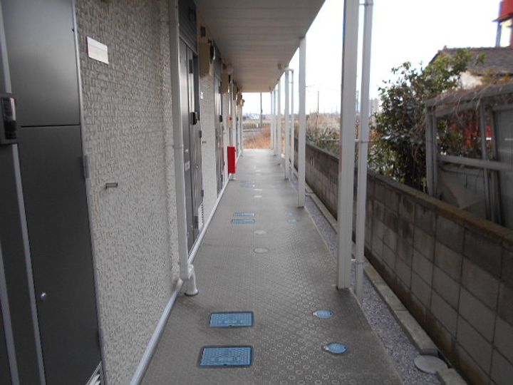 レオネクストSAADの玄関