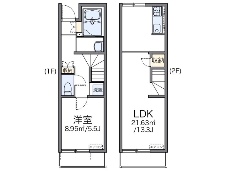 レオネクストコンカドールの間取り