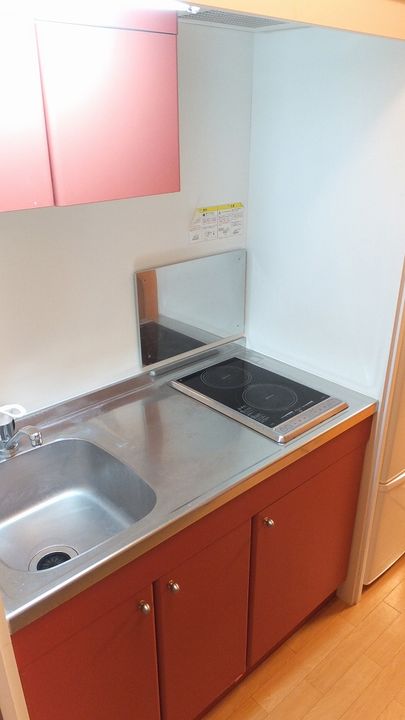レオパレスつくばのキッチン