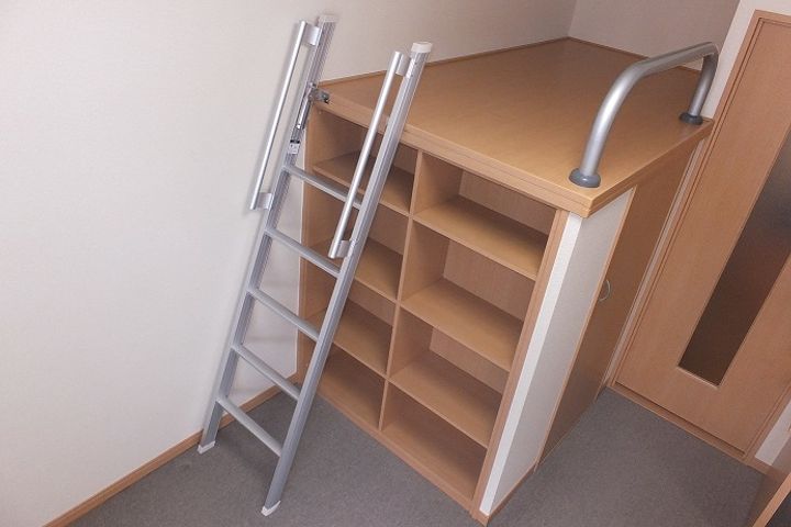 レオパレスつくばの寝室