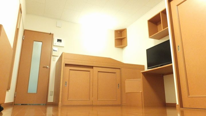 レオパレスエアルの居間
