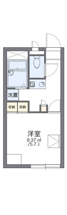 レオパレスエスペランサの間取り