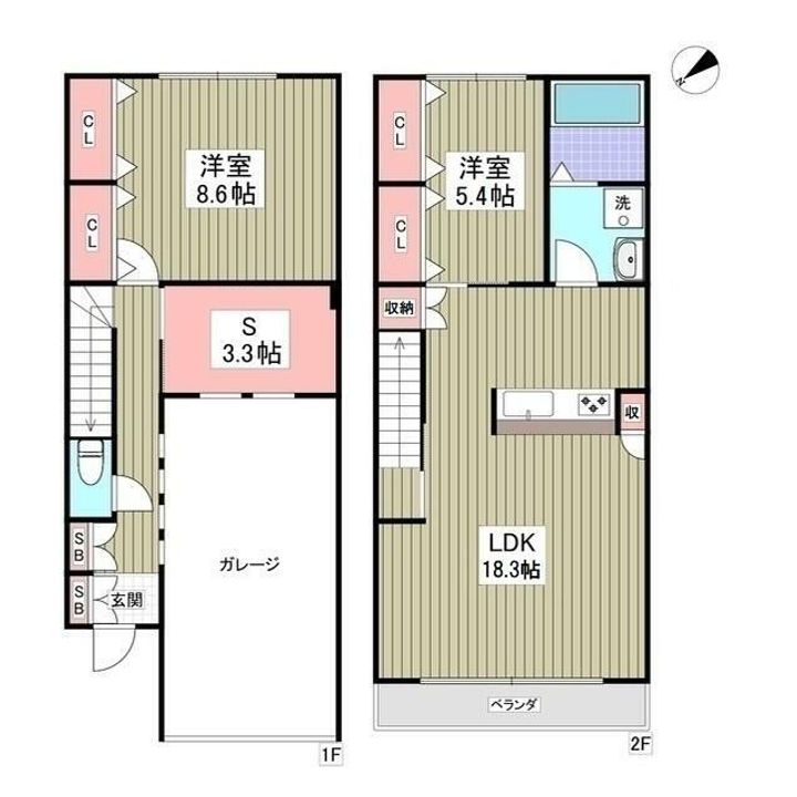 El alivioの間取り