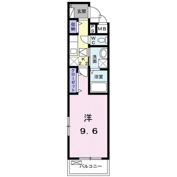 パローラ ロゼッタの間取り