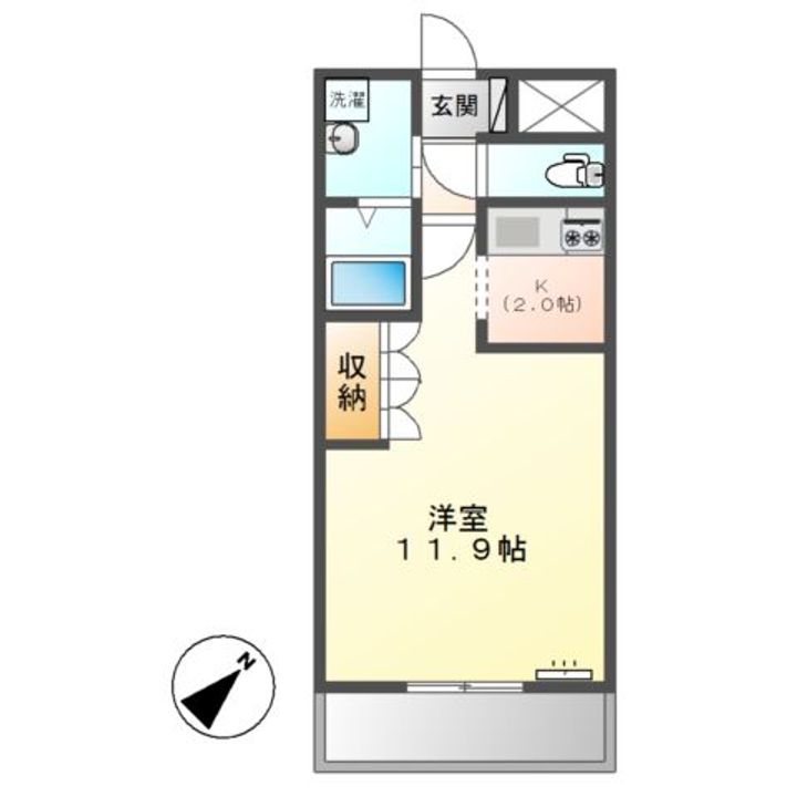 エスポアールの間取り